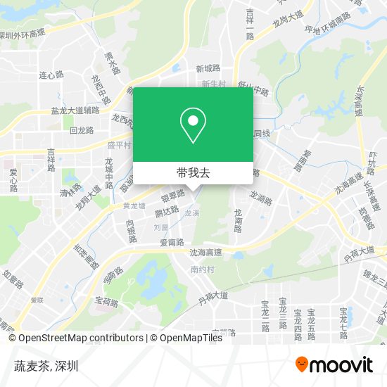 蔬麦茶地图