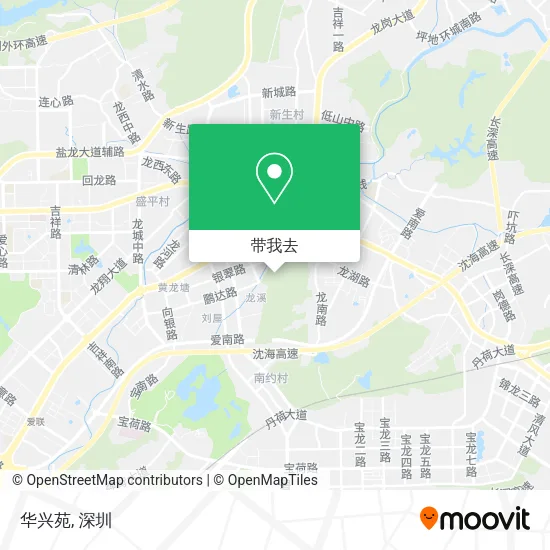 华兴苑地图
