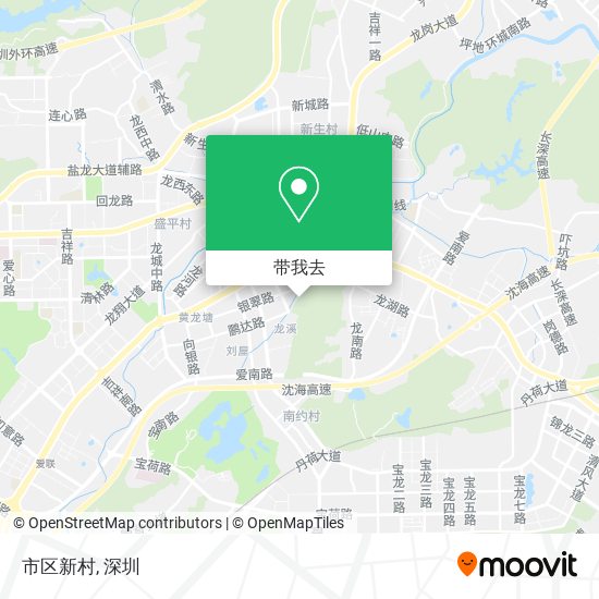 市区新村地图