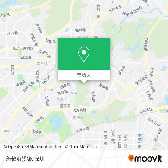 新怡剪烫染地图