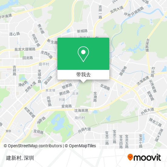 建新村地图