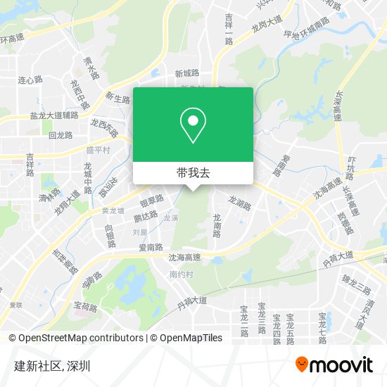 建新社区地图