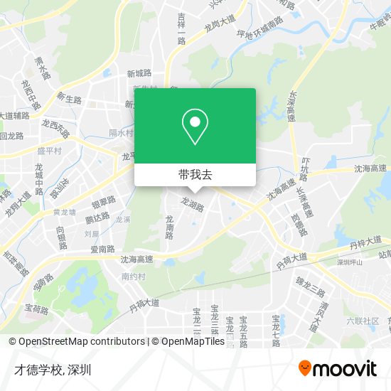 才德学校地图
