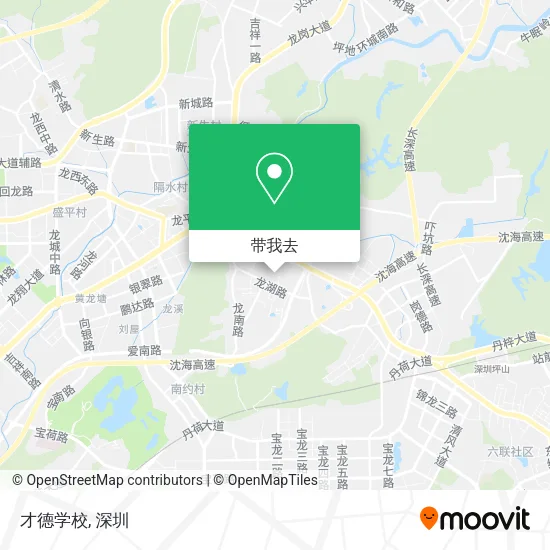 才德学校地图