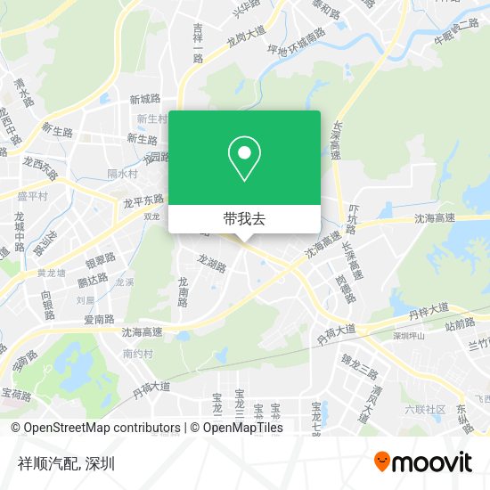 祥顺汽配地图