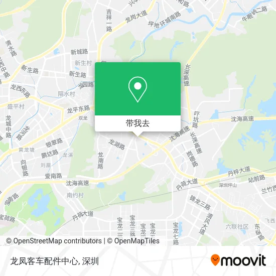 龙凤客车配件中心地图