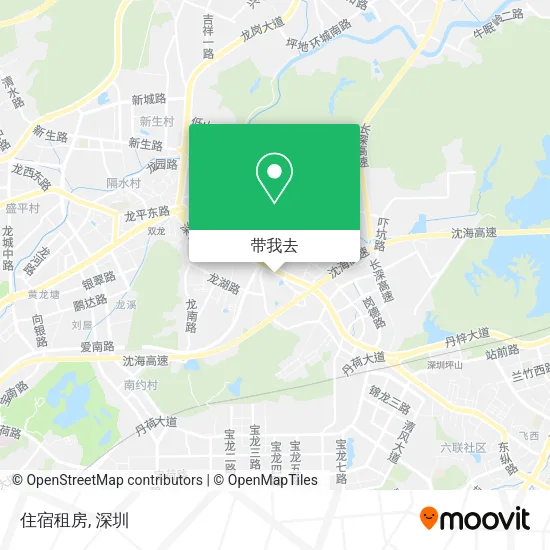 住宿租房地图