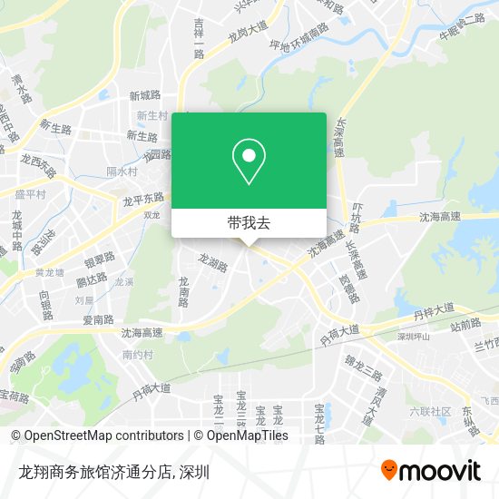 龙翔商务旅馆济通分店地图