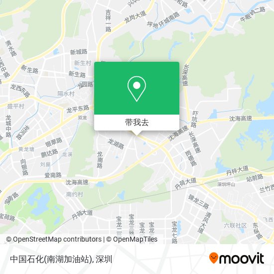 中国石化(南湖加油站)地图
