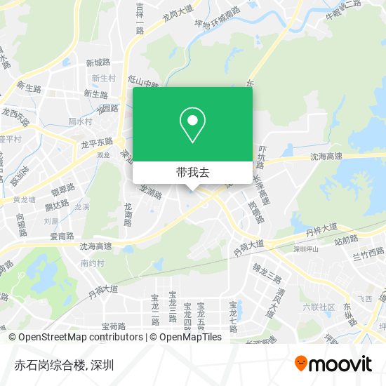 赤石岗综合楼地图