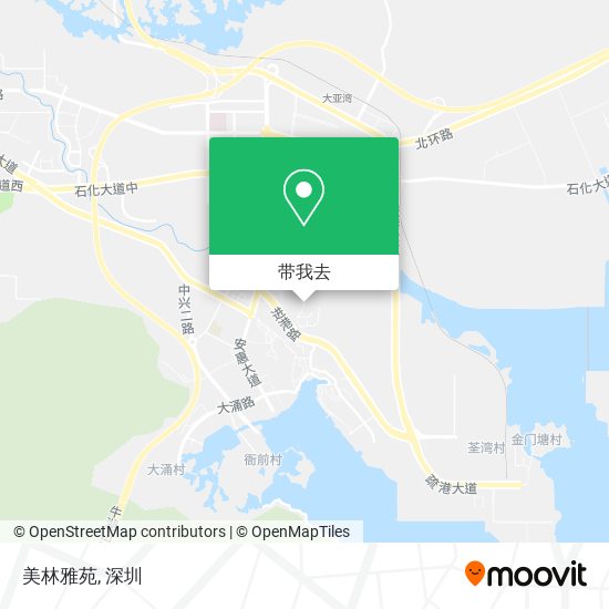 美林雅苑地图
