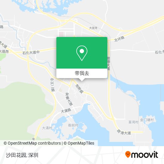 沙田花园地图