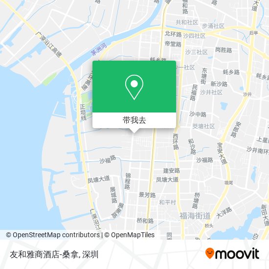 友和雅商酒店-桑拿地图