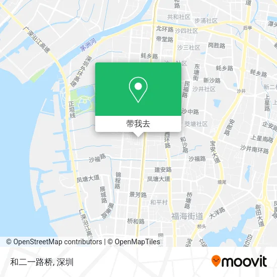和二一路桥地图