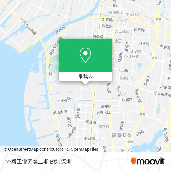 鸿桥工业园第二期-B栋地图