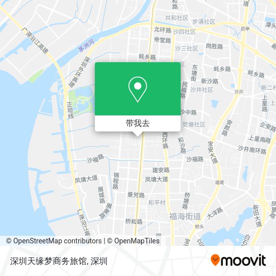 深圳天缘梦商务旅馆地图