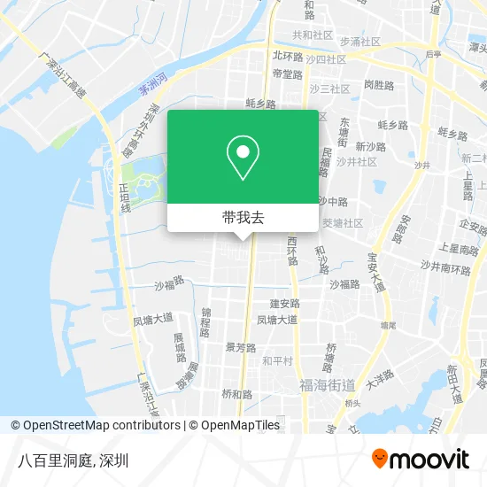 八百里洞庭地图