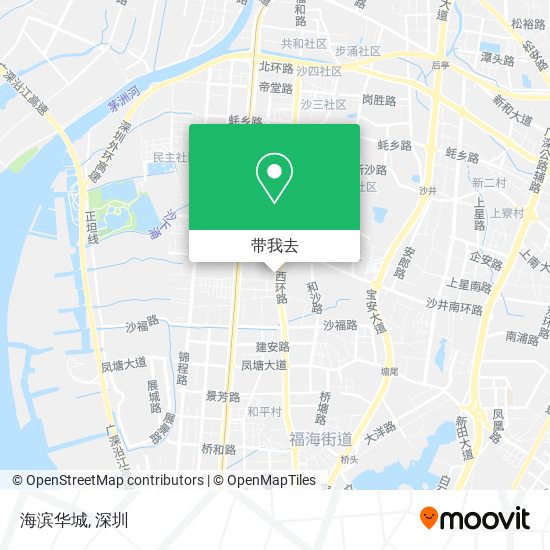 海滨华城地图