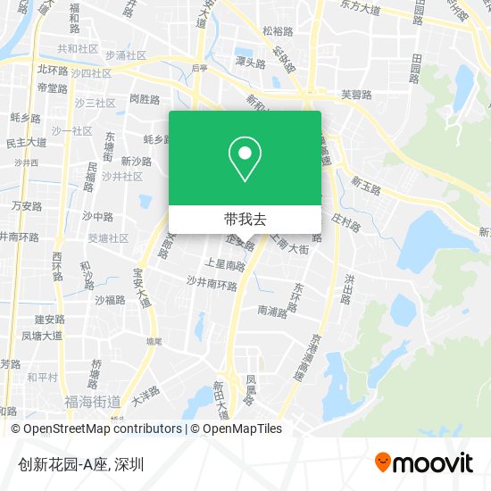 创新花园-A座地图