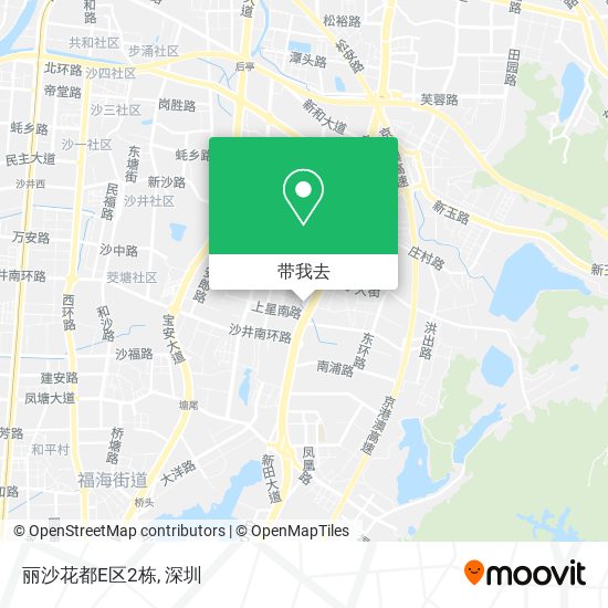 丽沙花都E区2栋地图