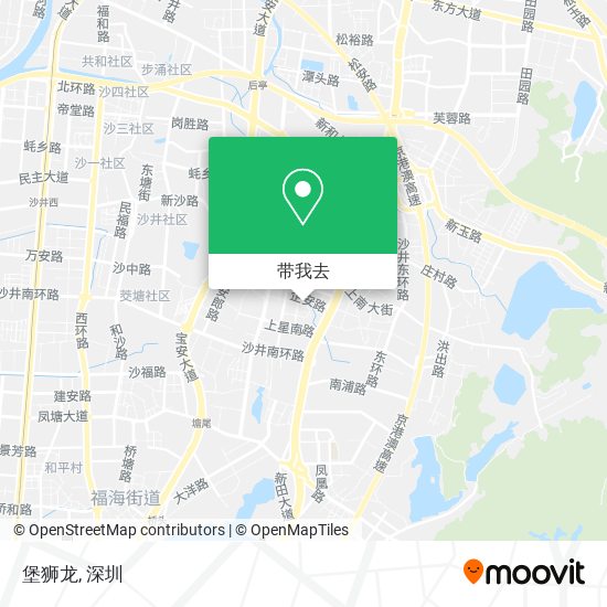 堡狮龙地图