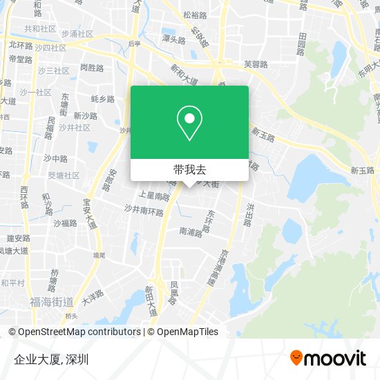 企业大厦地图