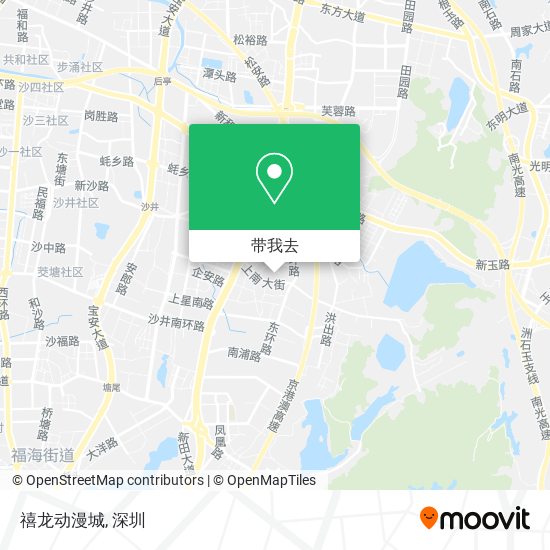 禧龙动漫城地图