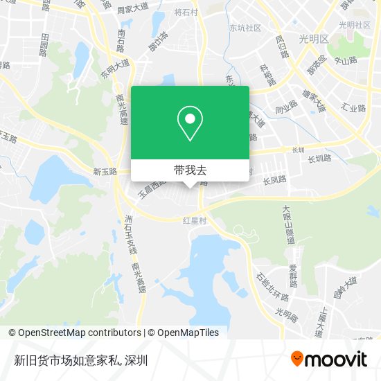 新旧货市场如意家私地图