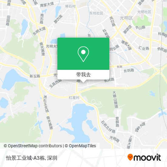 怡景工业城-A3栋地图