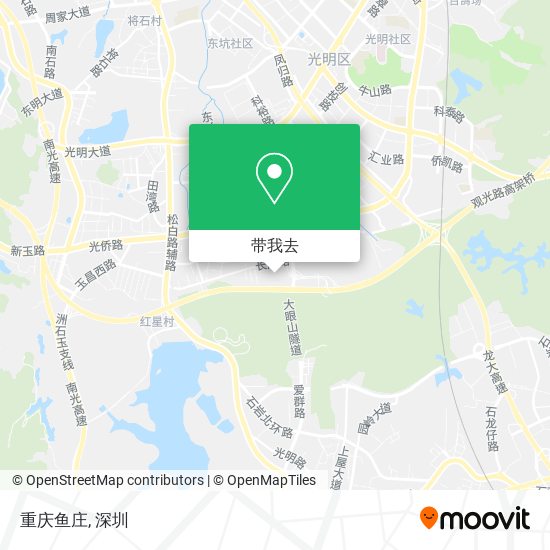 重庆鱼庄地图