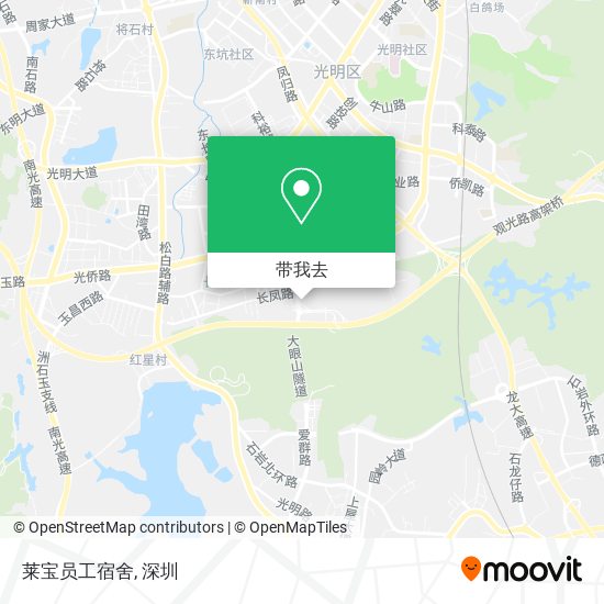 莱宝员工宿舍地图