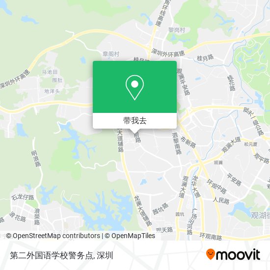 第二外国语学校警务点地图