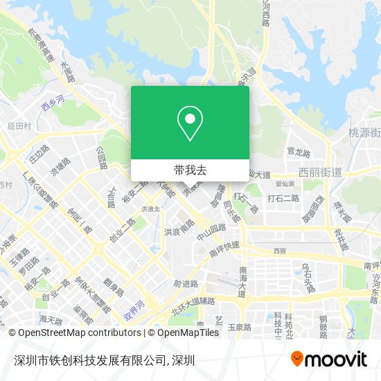 深圳市铁创科技发展有限公司地图