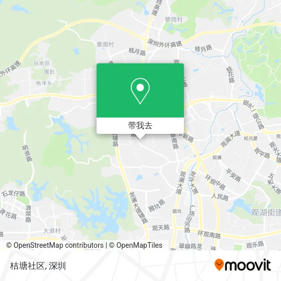 桔塘社区地图