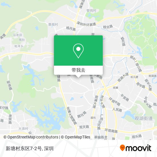 新塘村东区7-2号地图