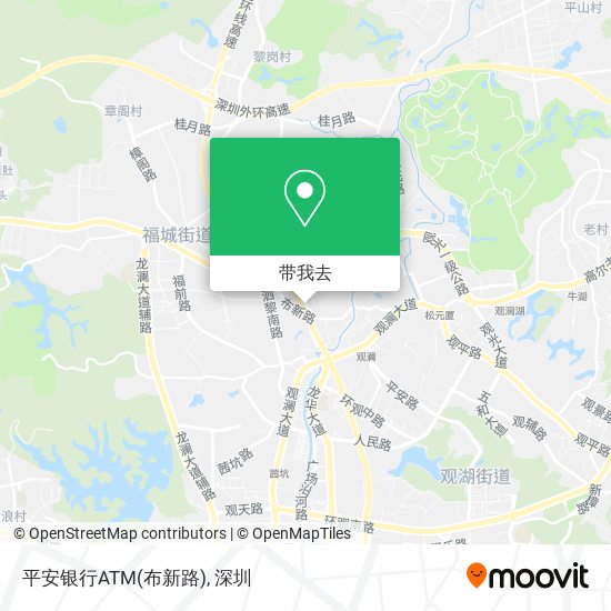 平安银行ATM(布新路)地图