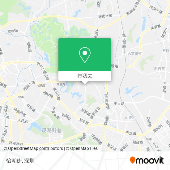 怡湖街地图