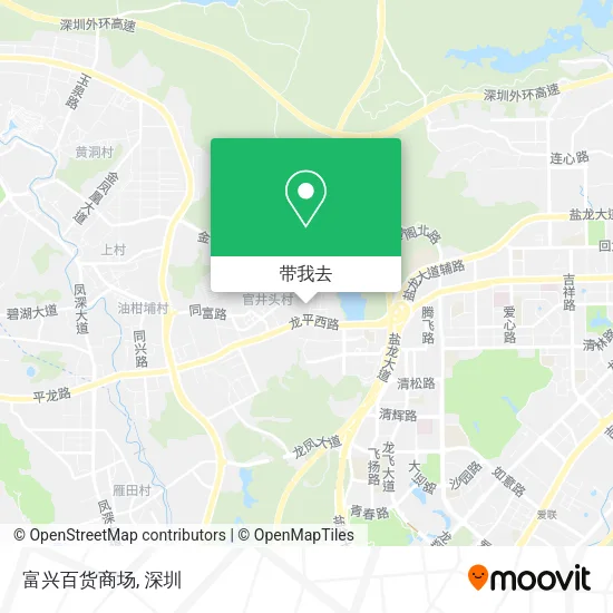 富兴百货商场地图