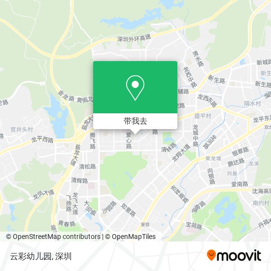 云彩幼儿园地图