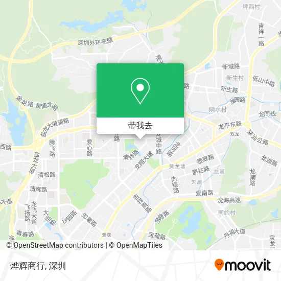 烨辉商行地图