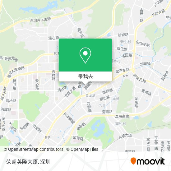 荣超英隆大厦地图