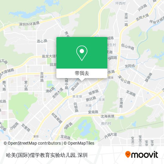 哈美(国际)儒学教育实验幼儿园地图