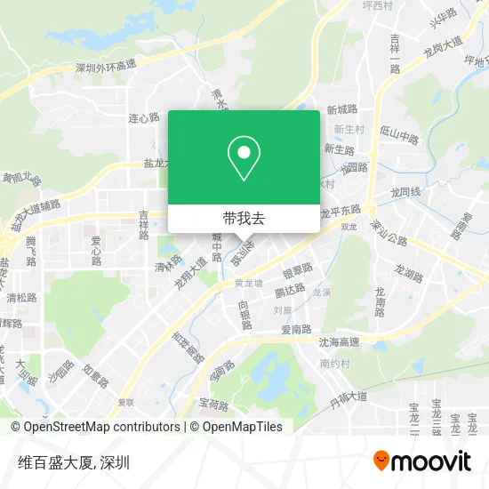 维百盛大厦地图