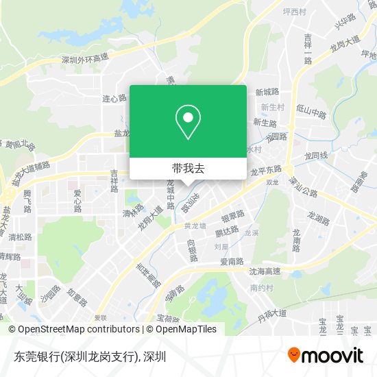 东莞银行(深圳龙岗支行)地图