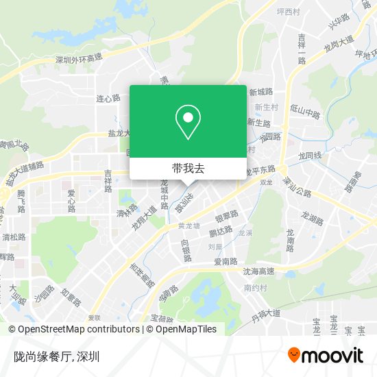 陇尚缘餐厅地图