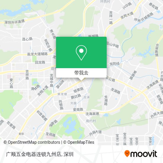 广顺五金电器连锁九州店地图