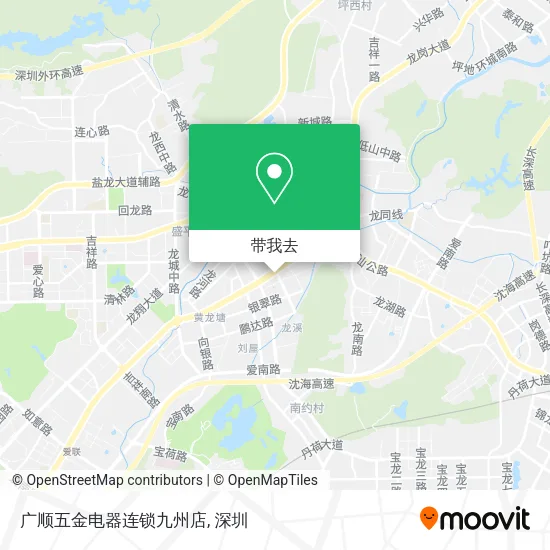 广顺五金电器连锁九州店地图