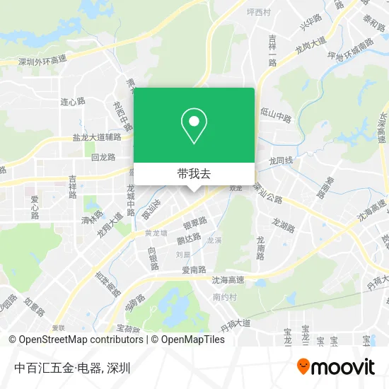 中百汇五金·电器地图