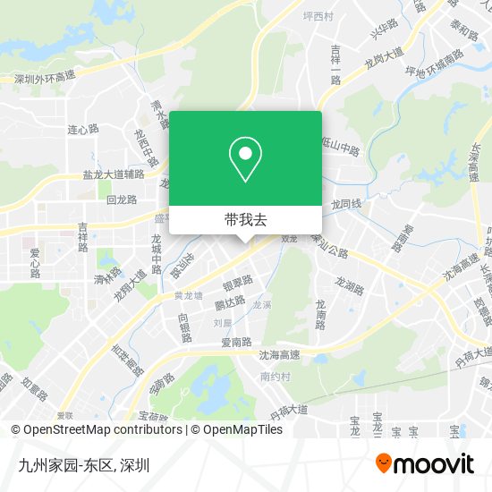 九州家园-东区地图