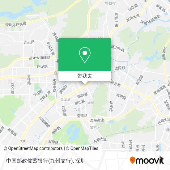 中国邮政储蓄银行(九州支行)地图